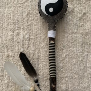 Grand hochet Thème Ying Yang