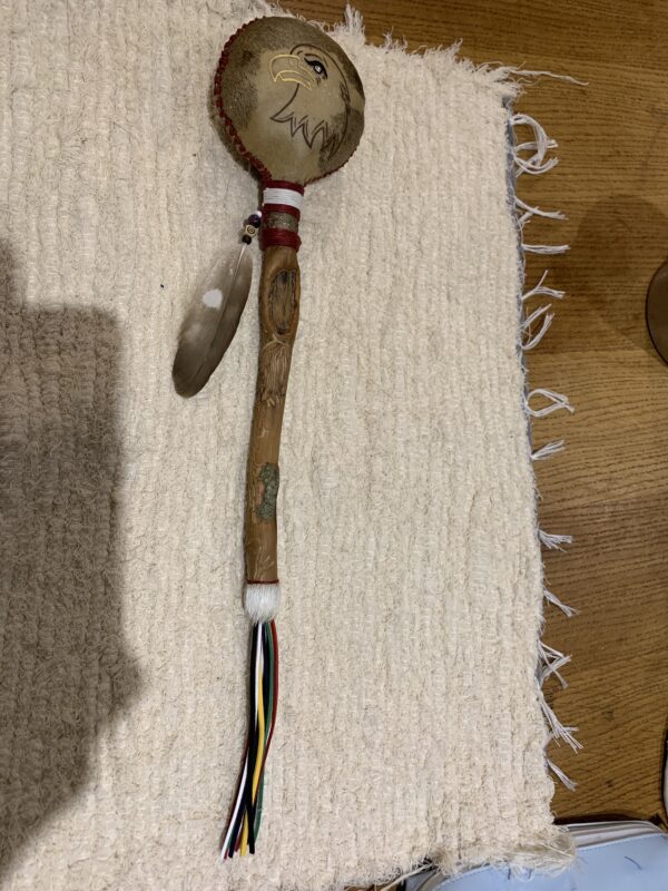 Grand hochet Totem Aigle