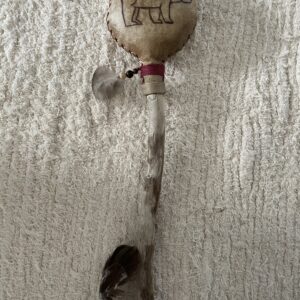 Grand hochet Totem Ours