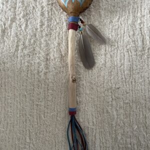 Grand hochet Totem Papillon