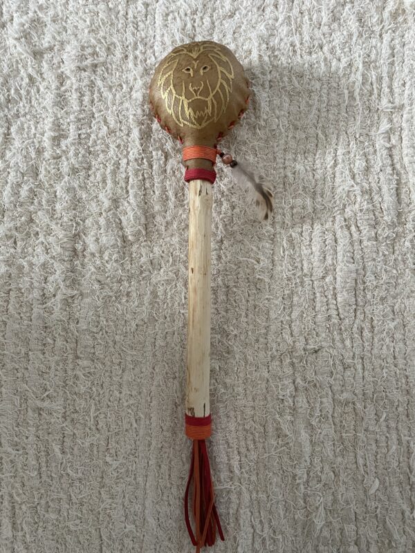 Petit Hochet totem Lion